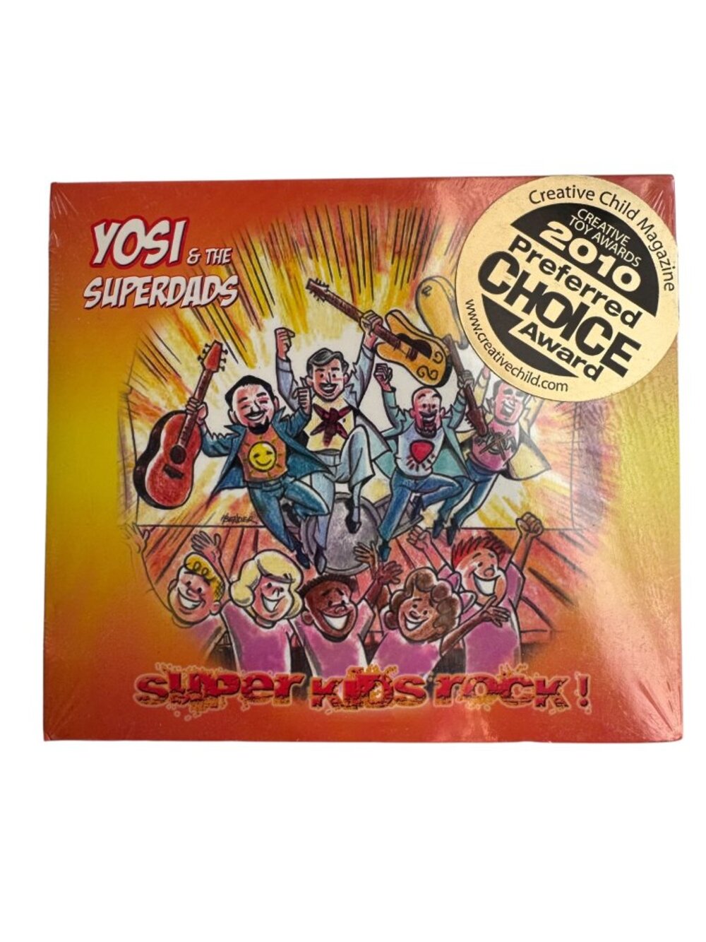 Yosi & The Superdads "Super Kids Rock!" CD New Sealed